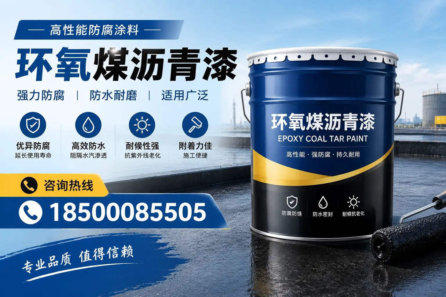 环氧煤沥青漆的主要成分与功能,镇江用户深度了解